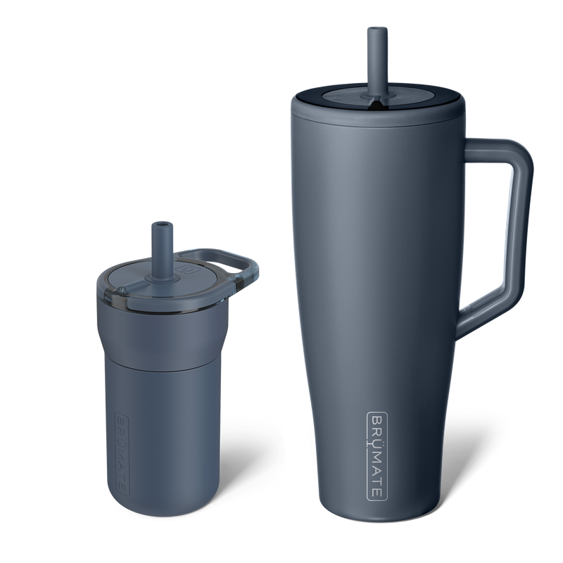 Mini + Me Bundle | Nightfall Blue | 40/12oz - Home Travel Set