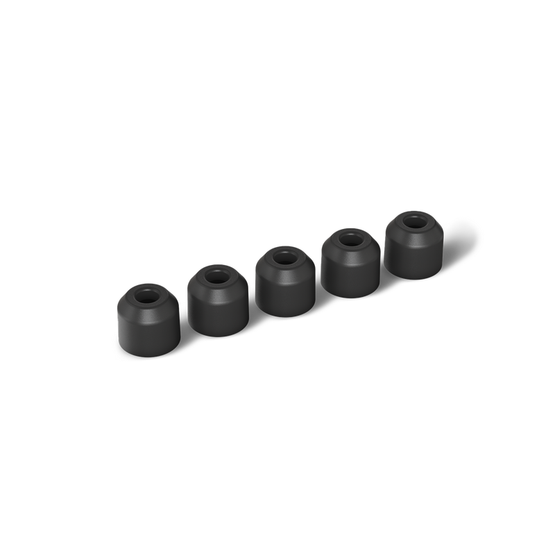 Paragon Replacement Mouth Piece - Black (Pack of 5) - Home Bottle Cover